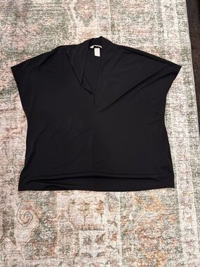 Classic Black Dolman Sleeve Women’s Top